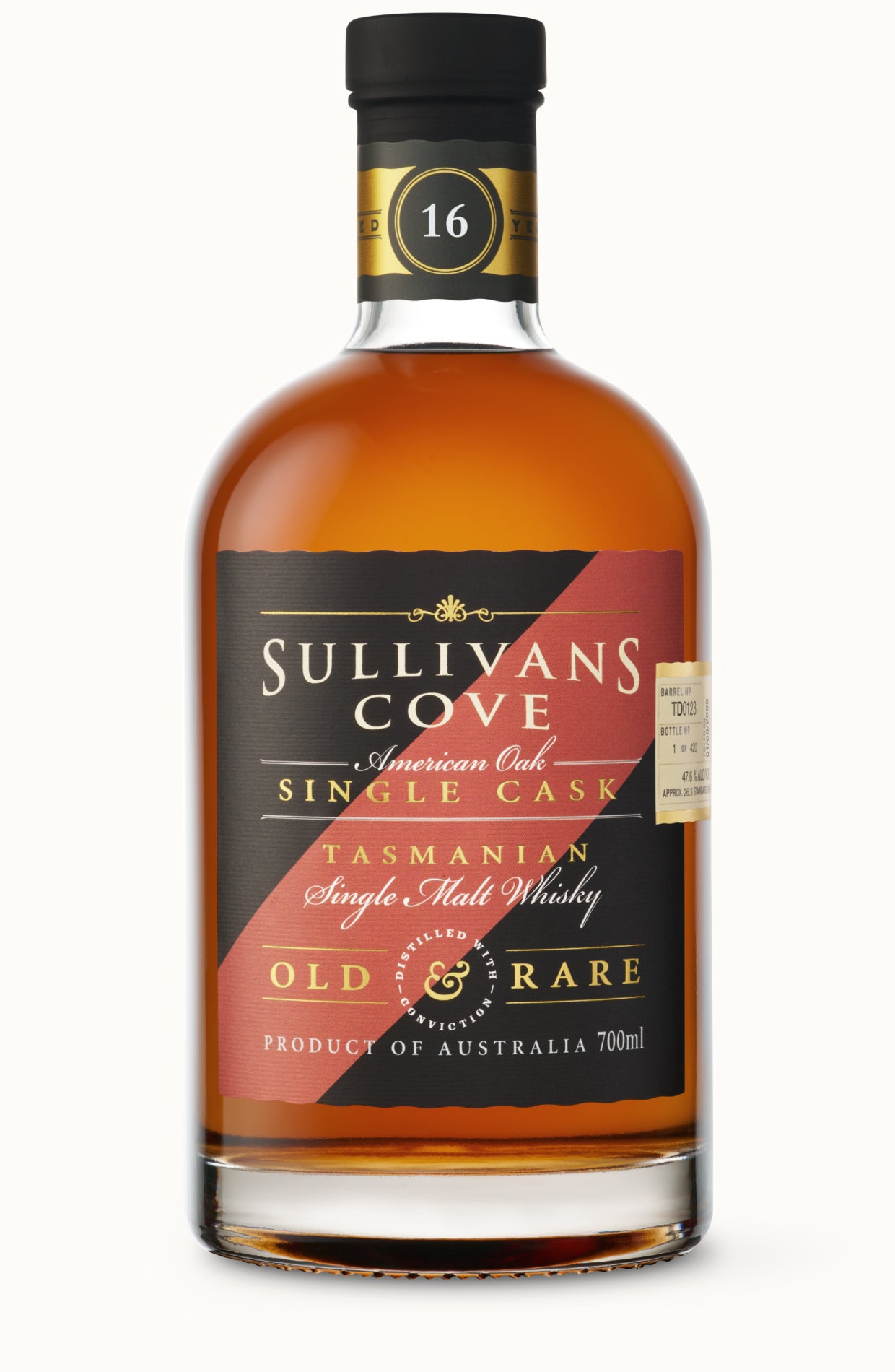 16 Year Old American Oak Refill (TD0123) – Sullivans Cove USA
